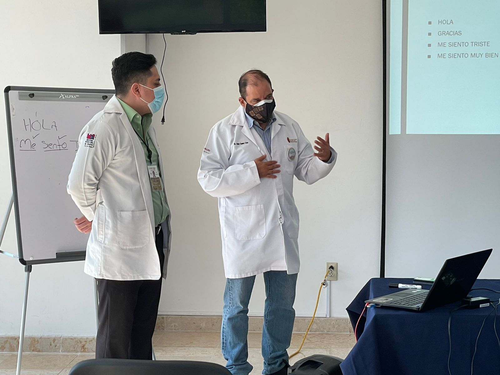 Capacitación sobre Bertha-Gama con personal médico